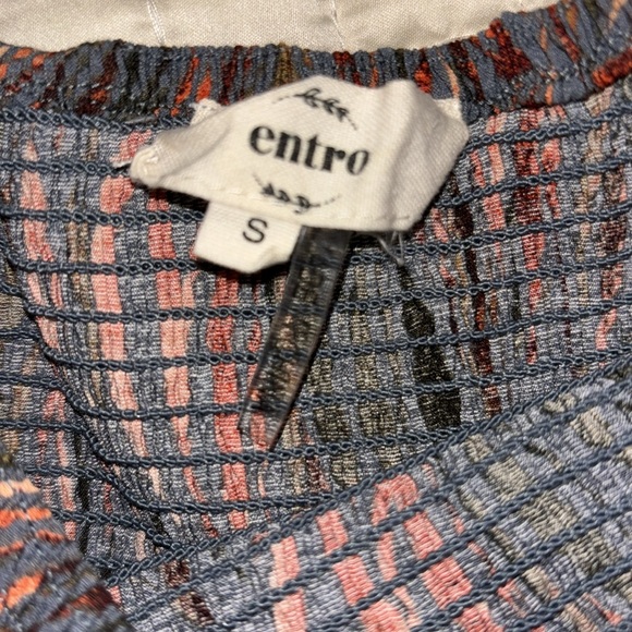 Entro Black Flame Print Tiered Romper - Size S, Great Condition - Picture 9 of 9